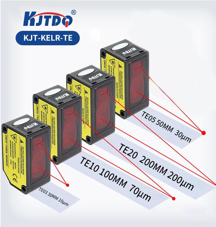 KJT CMOS 변위 스위치 IVDT 센서 정확도 0.01mm NPN PNP 전압 전류 출력 거리