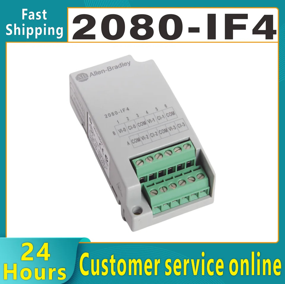 오리지널 PLC 산업 제어 모듈 Micro800 아날로그 입력 플매트 카펫 러그2080-IF4 2080-IF2 2080-OB4 2080-IQ4 2080-IF4