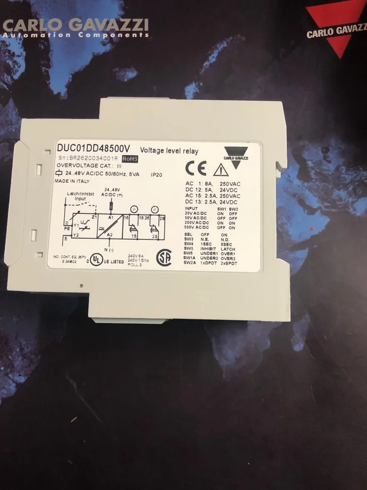 스위스 자일 카를로가바지 3상과전압 저전압 모니터링 보호대 DUC01DD48500V