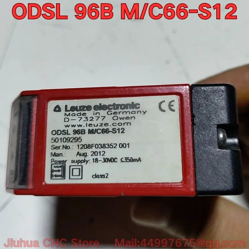리퍼 ODSL 96B M/C66-S12 레이저 거리 측정 센서 기능 리퍼가 정상