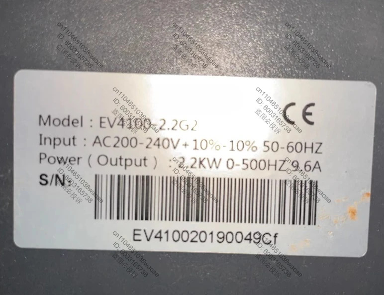 EV4100 시리즈 인버터 EV4100-2.2G2 2.2KW 240V 리퍼 완료