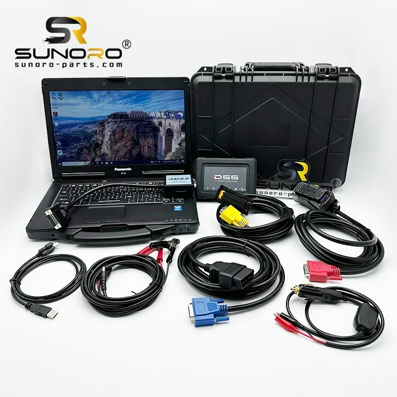 isuzu호환 디젤 엔진트럭 굴삭기 상용차 진단 도구 IDSS G-IDSS E-IDSS CF53 노트북 EURO6/EURO5
