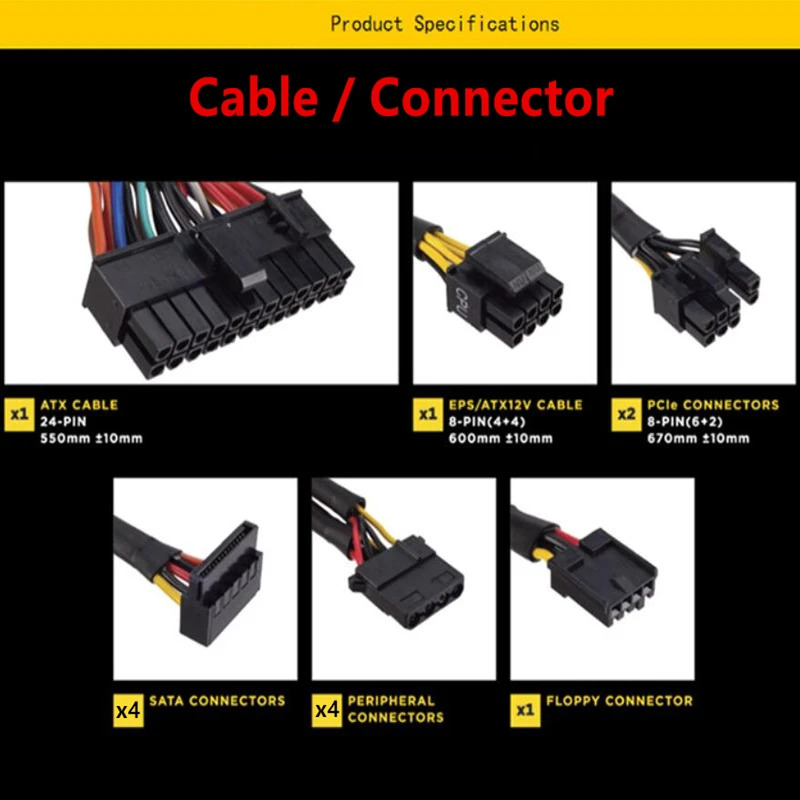 Corsair 전원공급장치 450W 550W 650W VS450 VS550 VS650 PSU 신