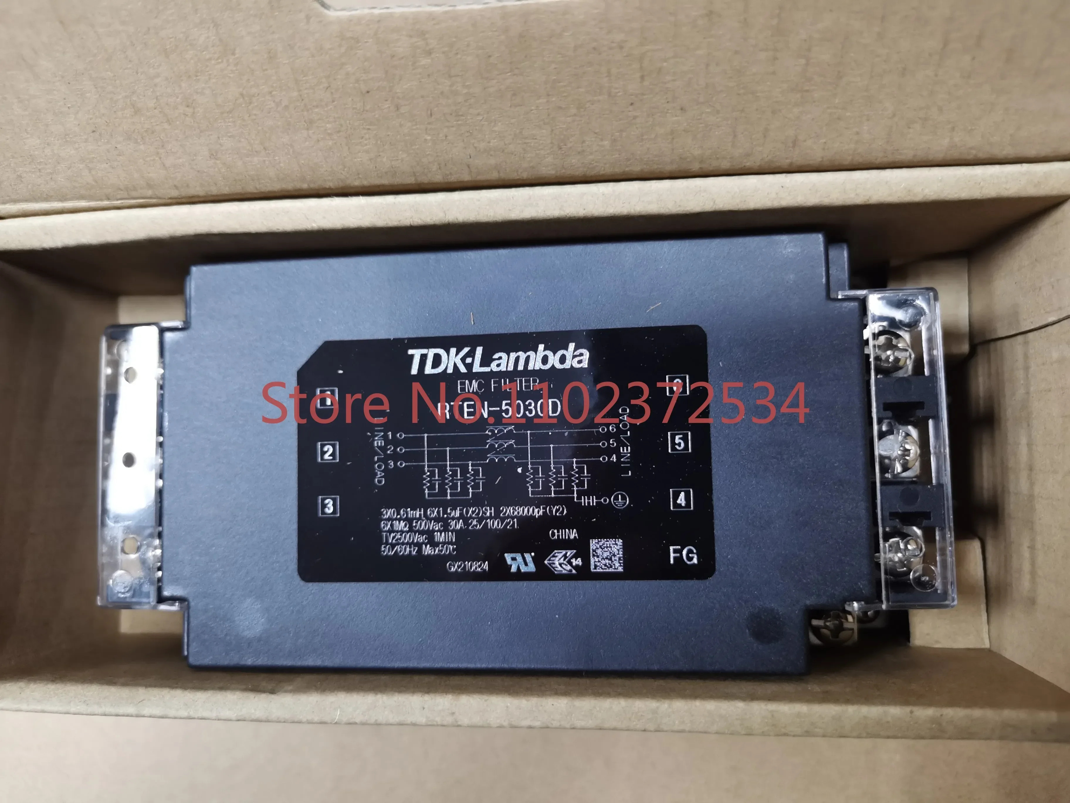 RTEN-5030D TDK-LAMBDA 3상필터