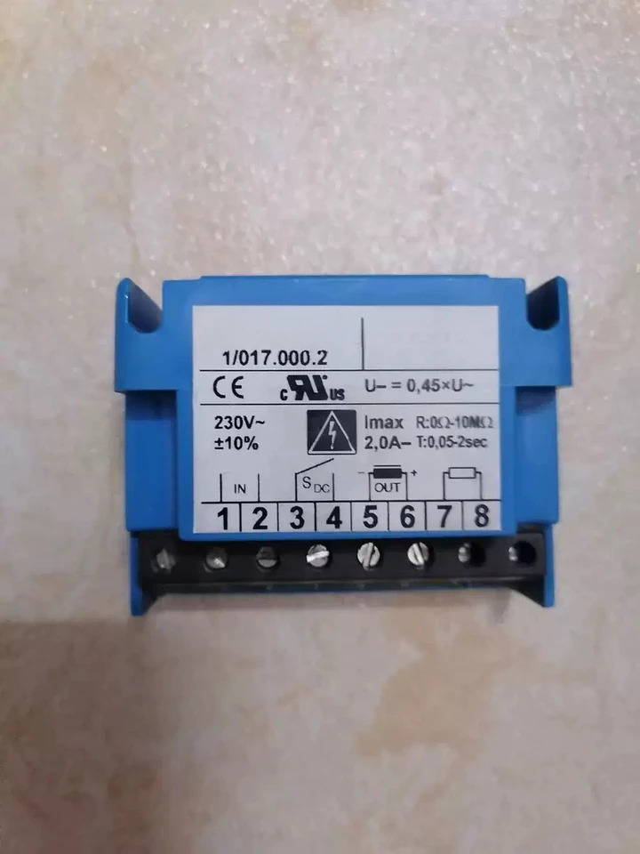 1/017.000.2 2.0A 230V  0.05-2 초 10M 정류기