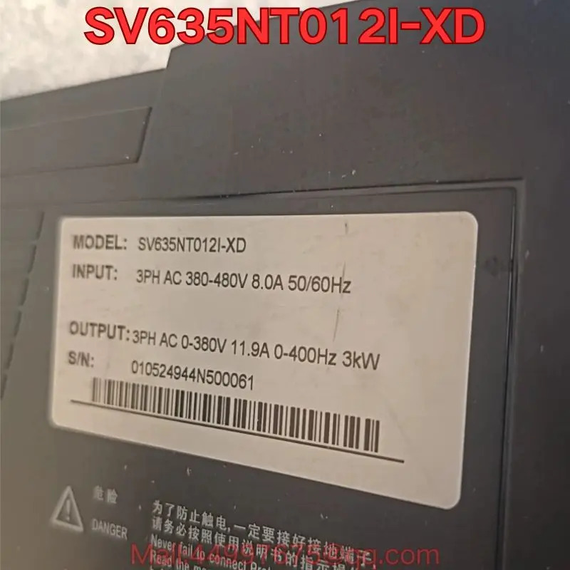 SV635NT012I-XD 서보 드라이브