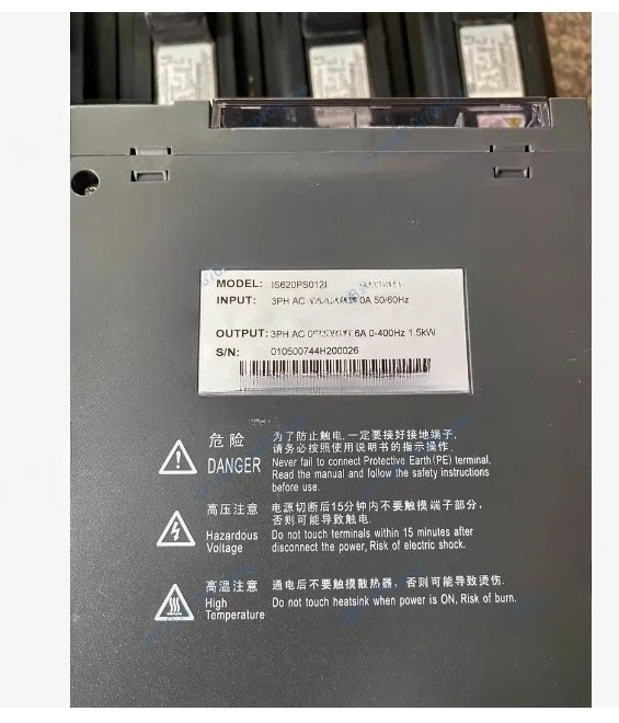 1PSIS620PS 시리즈 서보 세트 드라이브 IS620PS7R6I 모터 ISMH2-10C30CB-U231Y 1KW 3.18Nm 3000rpm.