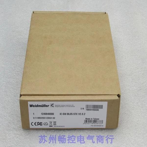 Weidmuller 용접기 스위치 IE-SW-BL05-5TX 1240840000 신
