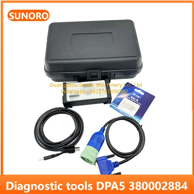 380002884 OBD 9 핀 k 라프로토콜 어댑터 DPA5 진단 키트 디젤 엔진 전진단 도구