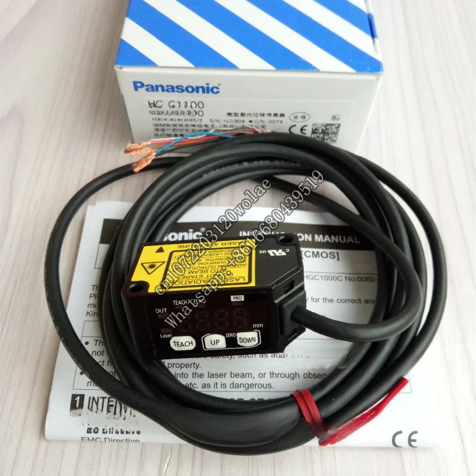 HG-C1030 변위센서 고정밀 거리 측정 센서 NPN 30mm 50mm 100mm HG-C1050 HG-C1100 신