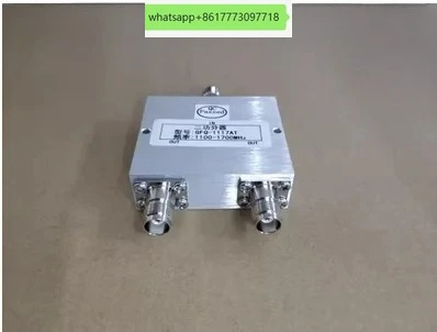 GNSS 1 In/To 2 웨이 전력 분배기 1100-1700MHz TNC 암 GPS 안테나 RF 동축 케이블