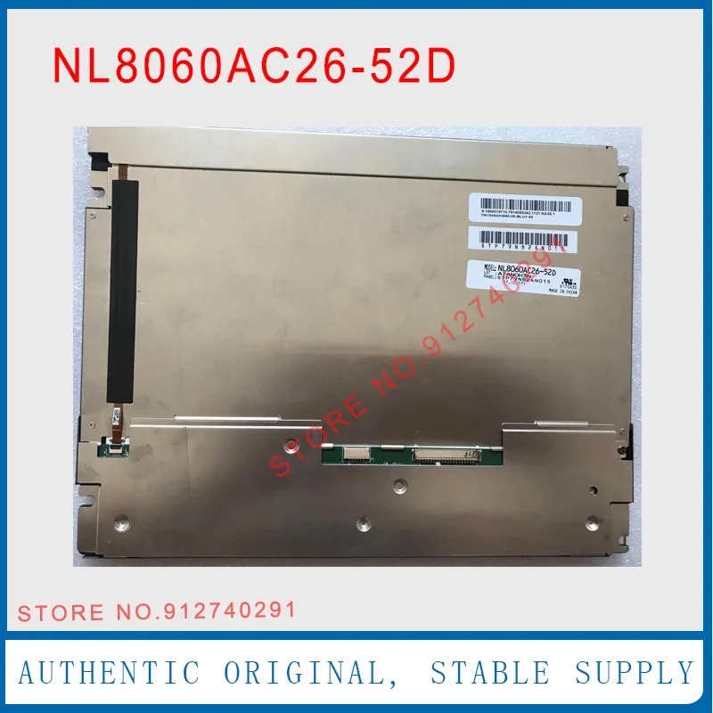 NLTNL8060AC26-52D LCD 디스플레이 스크린 패널 10.4 인치 NL8060AC26 52D 800x600