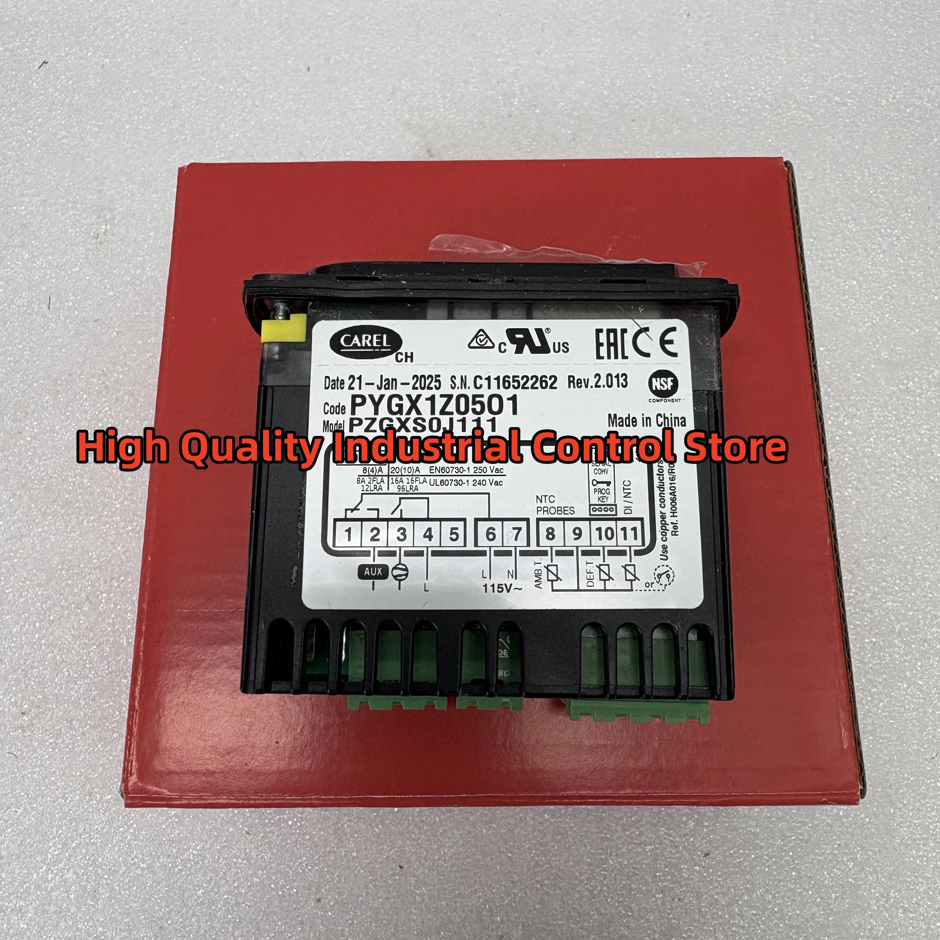 PYGX1Z0501 PZGXS0J111 온도 조절기 원본