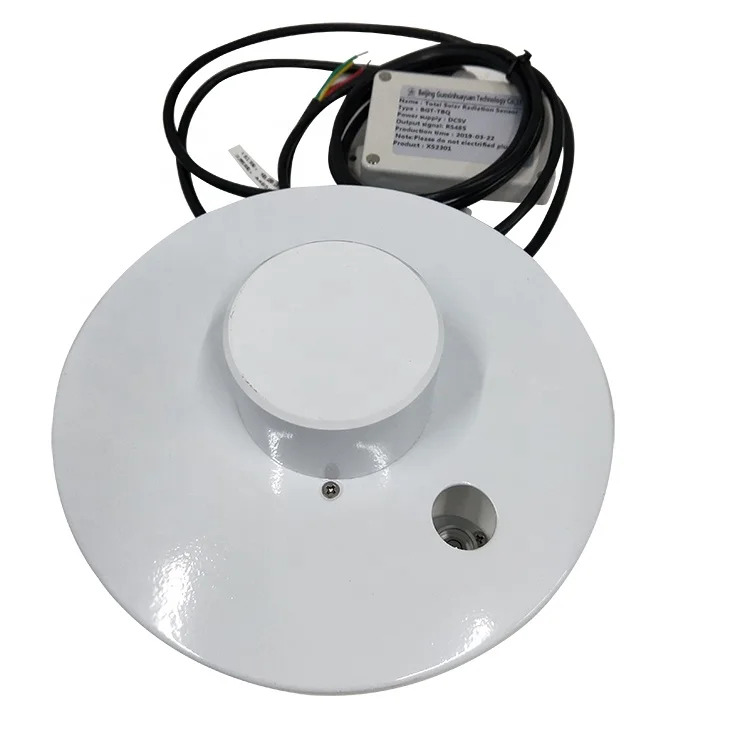 B-TBQ RS485 Modbus 기상 관측소태양열 복사 측정 센서 원리와 온도계 0-5V 4-20mA 출력