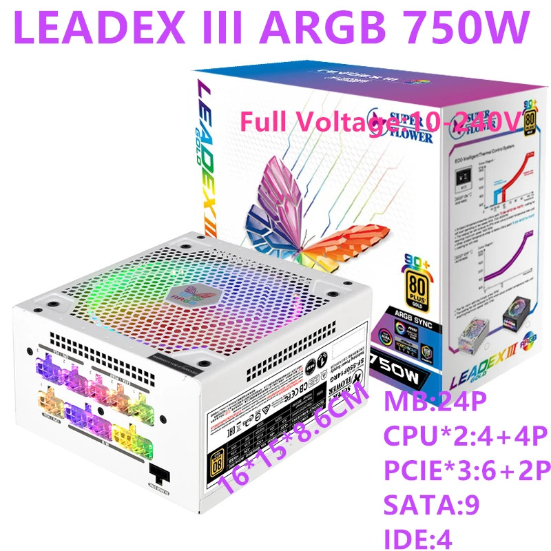 슈퍼 플라워 LEADEX III ARGB PSU SF-850F14RG SF-750F14RG SF-550F14RG 850W 750W 550W