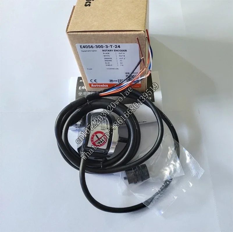 E40S6-100-3-T-24 E40S6-200-3-T-24 E40S6-300-3-T-24 로터리 인코더 신 오리지널