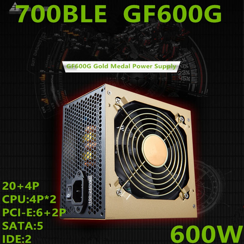 골든 필드PC PSU 700W 600W 500W 전원공급장치 800BLE GF700G 700BLE GF600G 600ALG GF500G 신