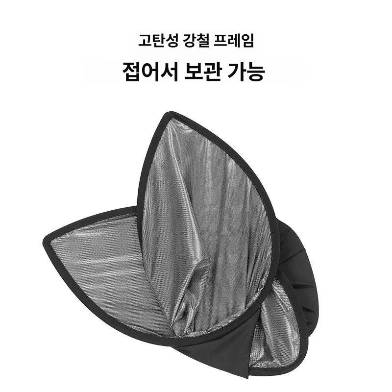 차량용 흡착식 단열 선쉐이드 햇빛차단 썬쉐이드 창문 프라이버시 보호 커버 - 상세 이미지 3