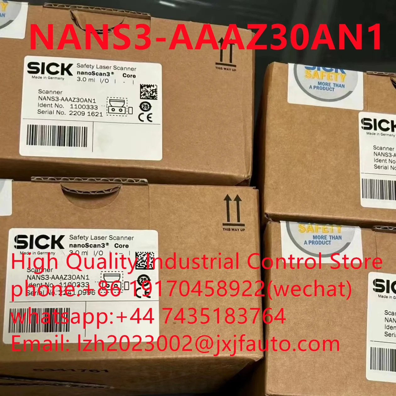 LIDAR NANS3-AAAZ30AN1 납품 1100333