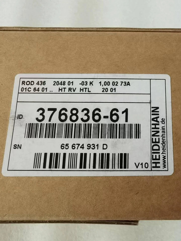 HEIDENHAIN 인코더 376836-61 포장 교섭로드 436 2048 01-03K