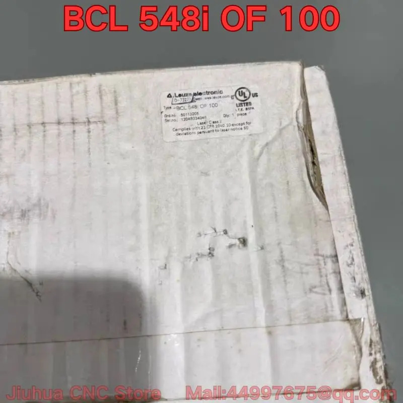 BCL 548i OF 100 고정형 바코드 리더기는 외부 포장이 손상되었습니다.