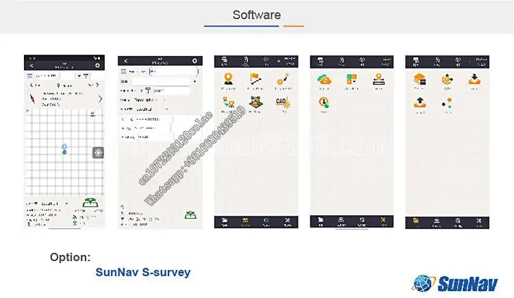 통합 스마트 Ntrip Cors GNSS RTK 리시버 측량 장비 토지 매핑 R10