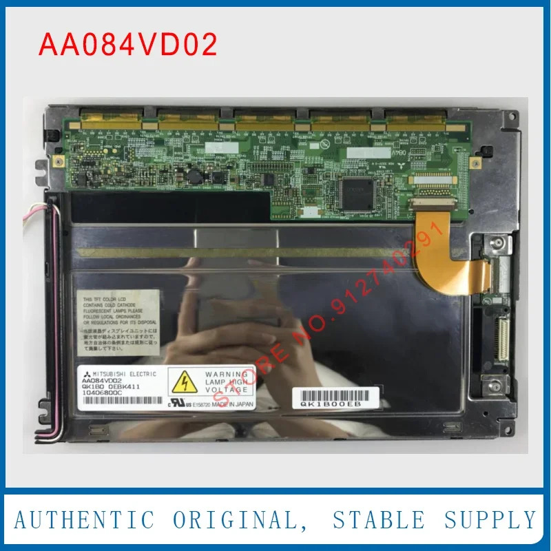 오리지널 LCD 디스플레이 스크린 패널 호환 AA084VD02 8.4 인치