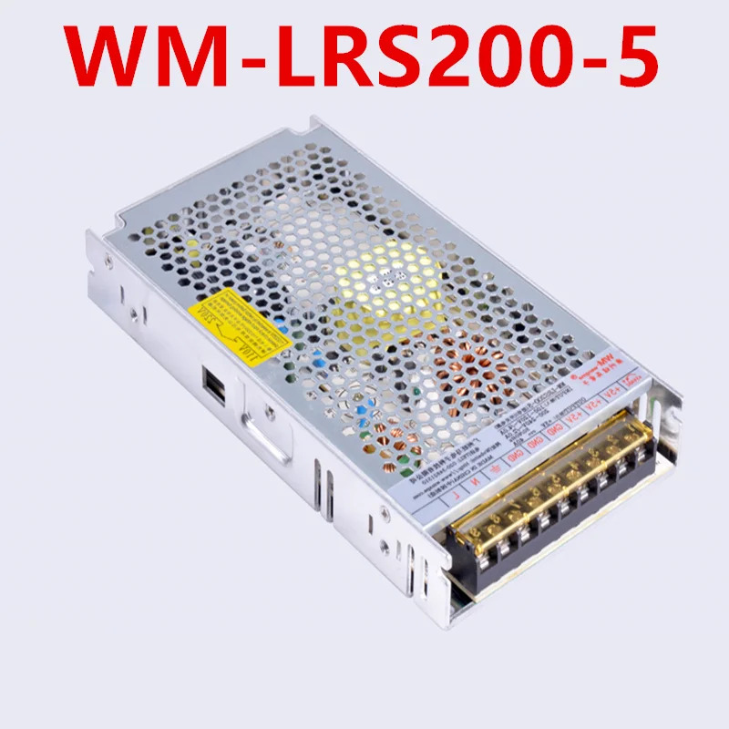 WANGM호환A 5V40A 200W WM-LRS200-5새 전원공급장치