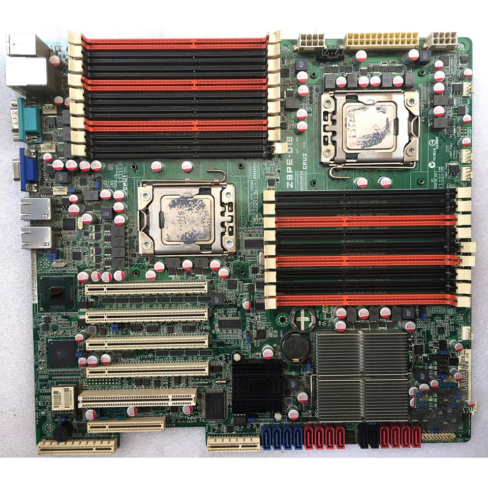 ASUS호환 1366 워크스테이션서버 마더보드 X58 X5650 X5670 Z8PE-D18 지원