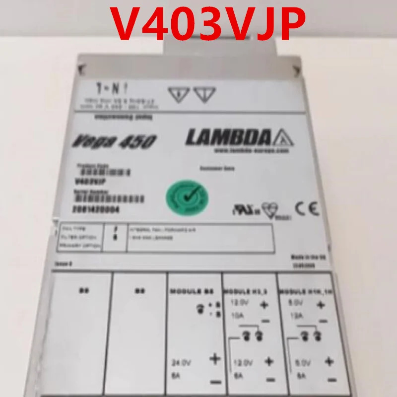 오리지널 전원공급장치 TDK-LAMBDA VEGA 450 450W V403VJP