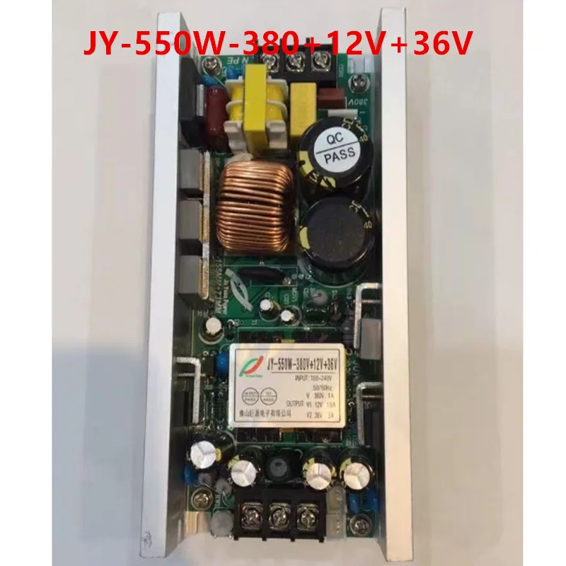 JUYUAN 12V10A 36V3A 550W JY-550W-38012V36V JY-550W-380V12V36V새 원본 전원공급장치