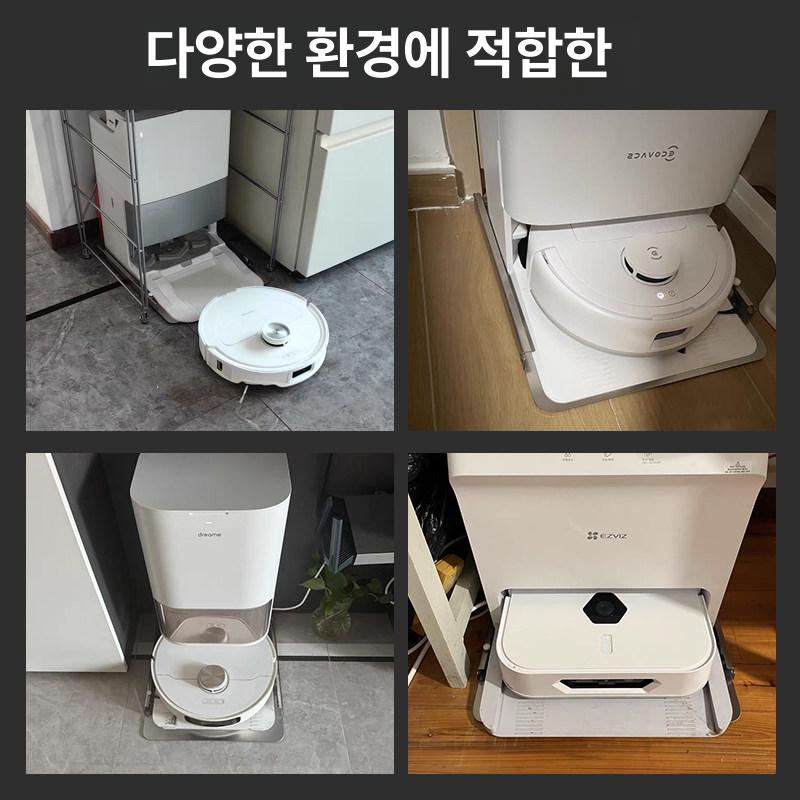 이동식 받침대 스틸 거치대 거실 선반 인테리어 스탠드 정리대 진열대 스테인레스 - 상세 이미지 2