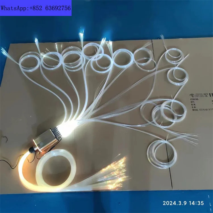 모바일 앱 제어 광섬유 유성 촬영 섬광 기계 3-M DC12V AC220V 600 개 이상 480