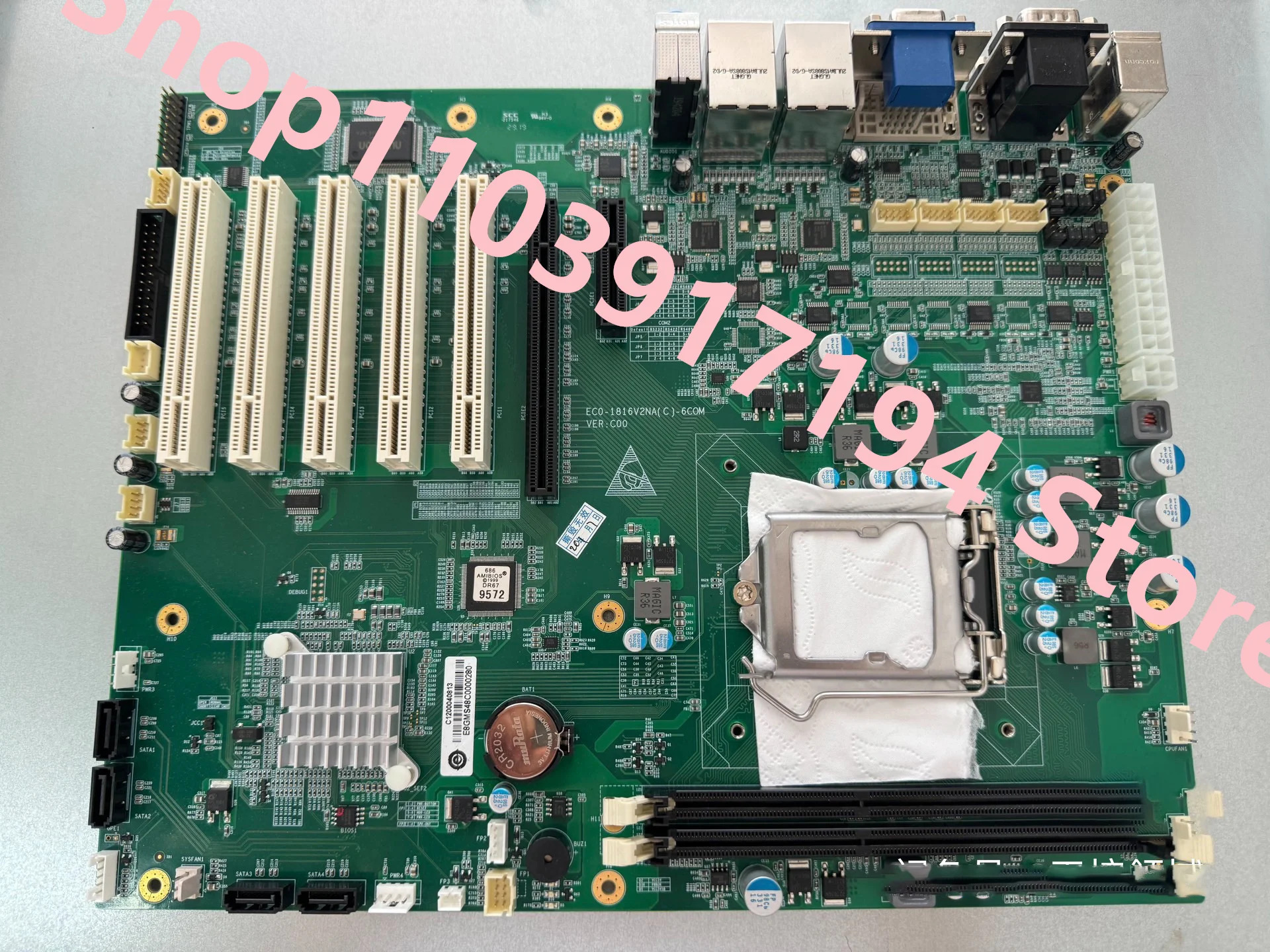 산업컴퓨터 마더보드 EVOC ECO-1816V2NA c-6COM