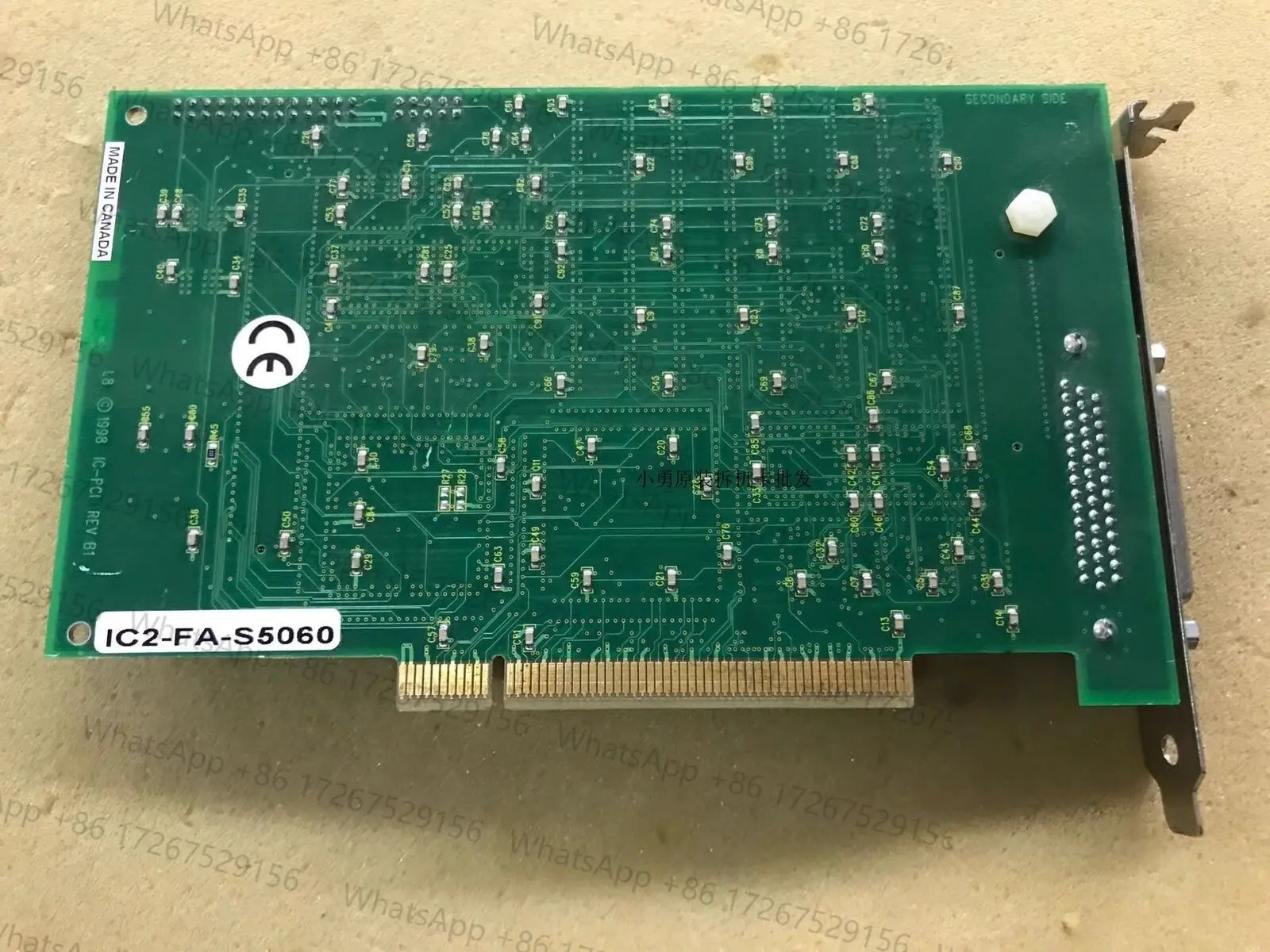 1 PC 리퍼 IC2-FA-S5060 IC-PCI REV B1 P2260-01 A2261XL 이미지 캡처 카드