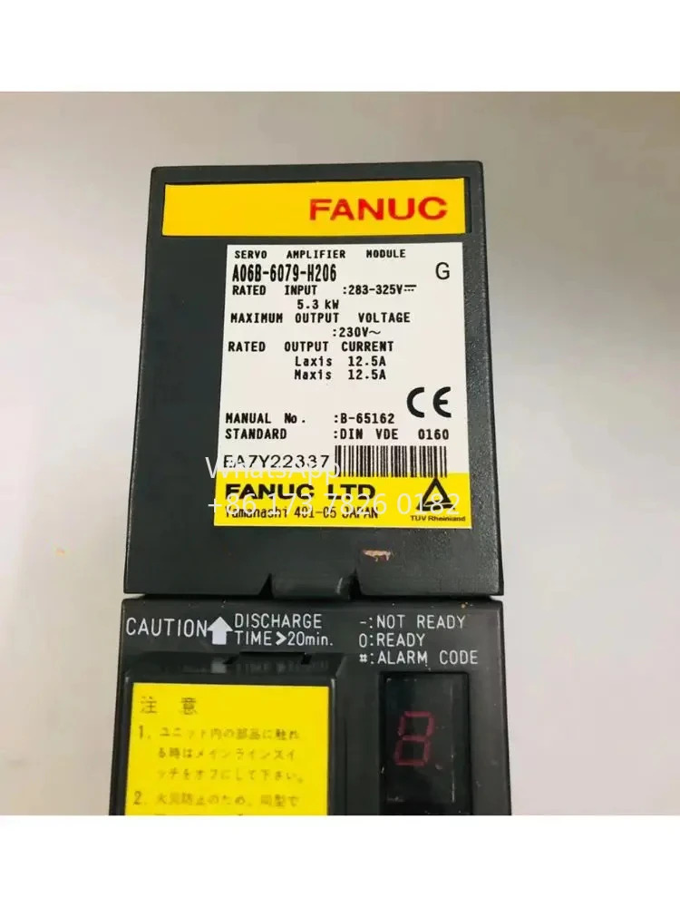 A06B-6079-H206 Fanuc 리퍼 드라이브 작동 기능 OK