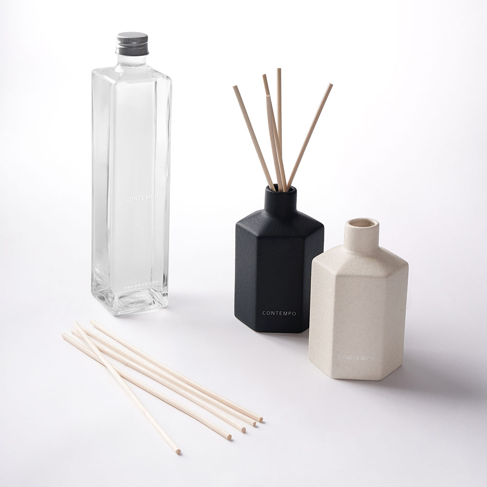 [본사직영] 컨템포 편백 오일 디퓨저 세트 500ml 실내 방향제 집들이선물 사무실 이미지 6