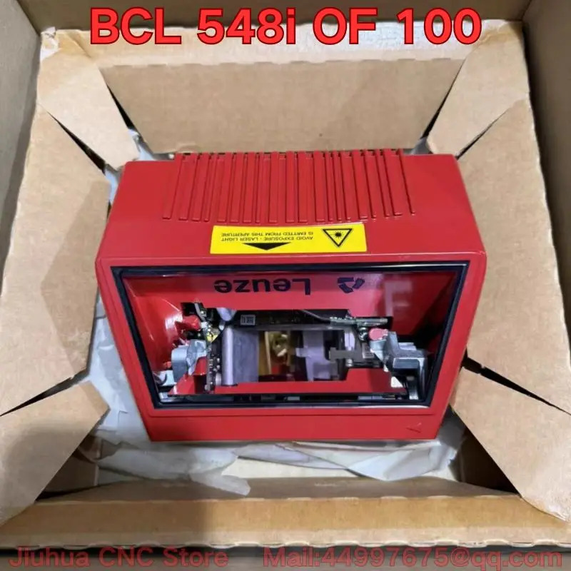 BCL 548i OF 100 고정형 바코드 리더기는 외부 포장이 손상되었습니다.