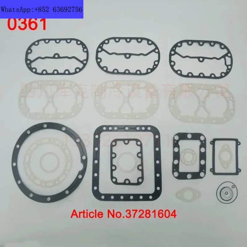 1SET Refrigeration compressor sealing gasket S6F-30.2-40P S6F-30.2Y-40P