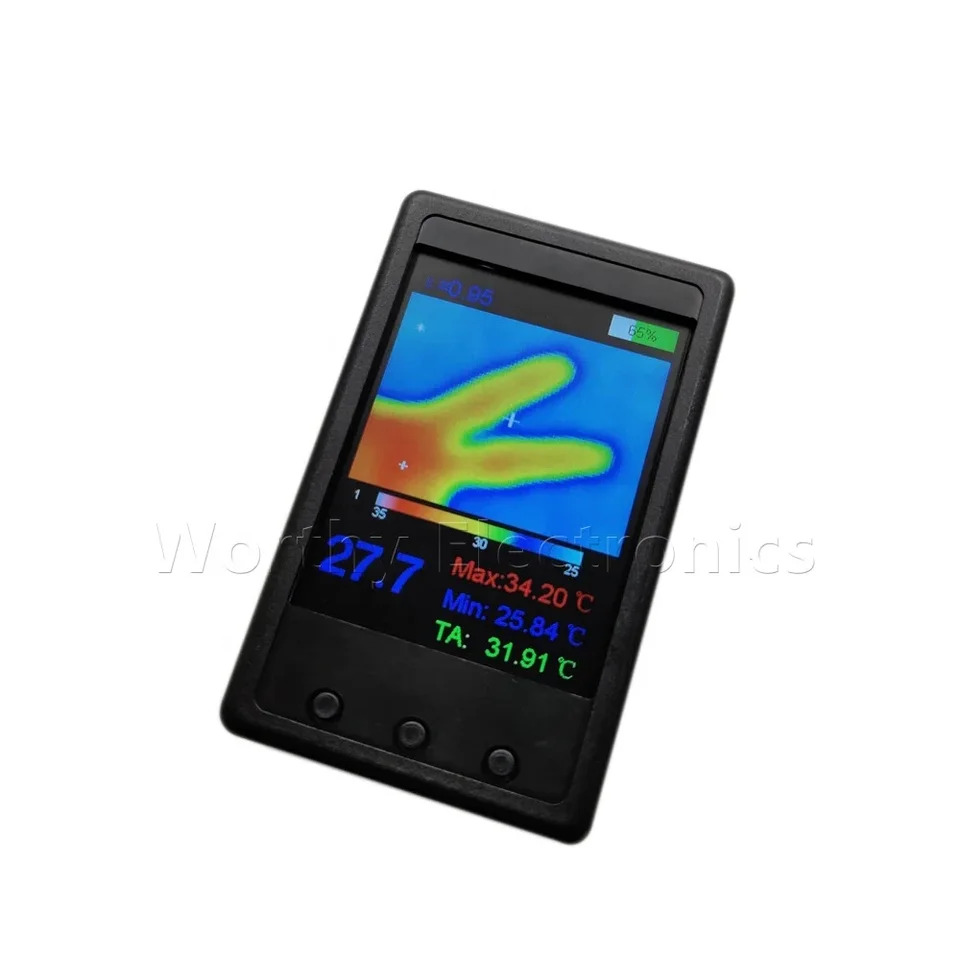 전모듈 열 이미저 모듈 온도 격센서 측정 IR 32x24 GY-MCU90640 MLX90640
