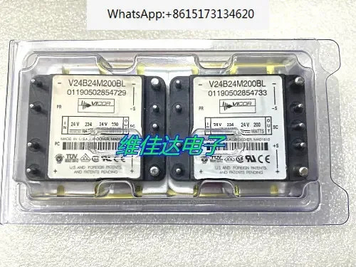 전원 모듈 V24B24M200BL V24B24M200B3 24V 200W 포장
