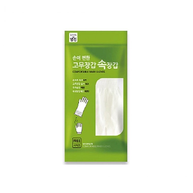 도모아 고무장갑 습기 속장갑 얇은장갑 1입 고무장갑속 얇은장갑 면장갑 - 상품 이미지