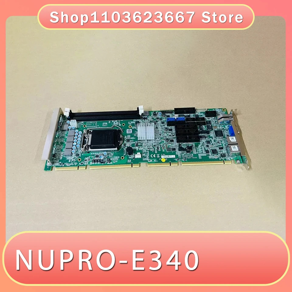 산업제어 마더보드 듀얼 네트워크 포트 NUPRO-E340 VER1.0 51-47807-0A30