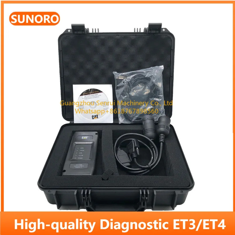 SUNORO 버전 ET-3 III 478-0235 ET4 굴삭기 통신 어댑터 그룹 317-7485 ET3 진단 도구