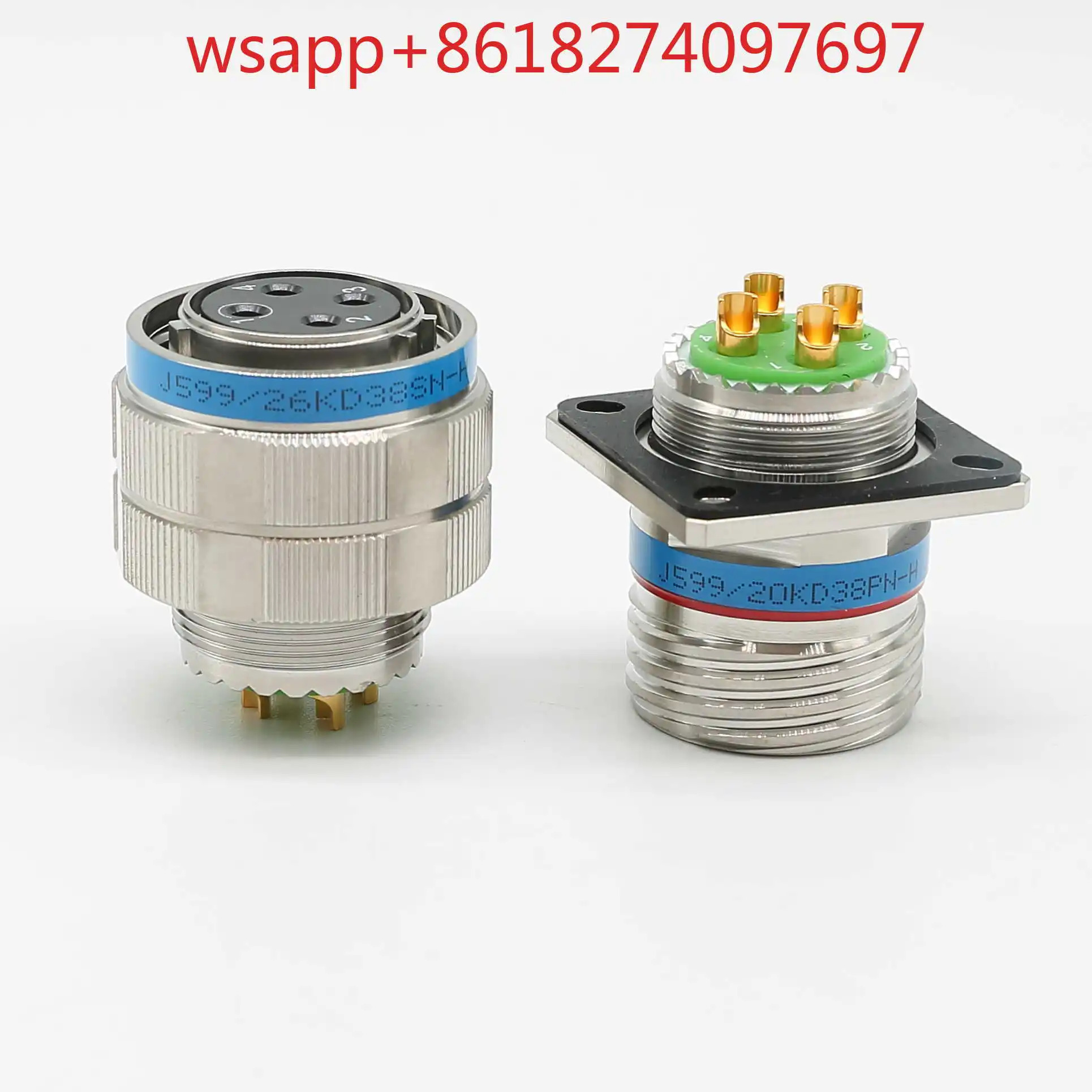 원형 전기 커넥터 항공 플매트 카펫 러그 소켓 J599/26KD38SHN J599/20KD38PHN 4 코어