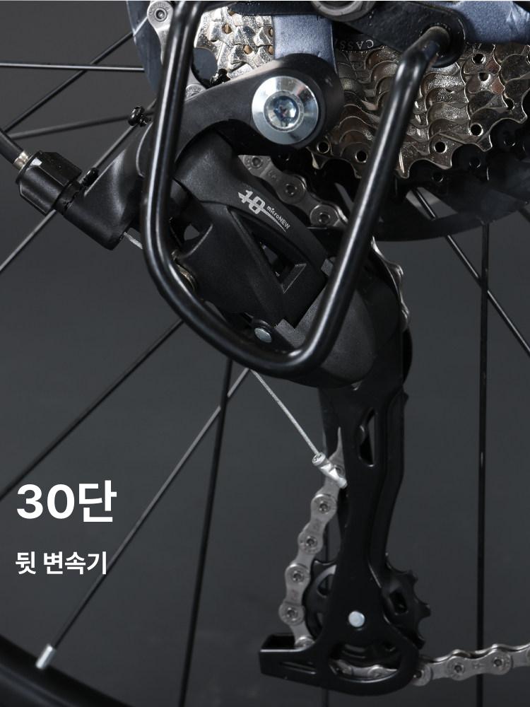입문용 산악자전거 탄소강 바이크 속도 프레임 입문자용 로드 포크 성인 서스펜션 휠 - 상세 이미지 5