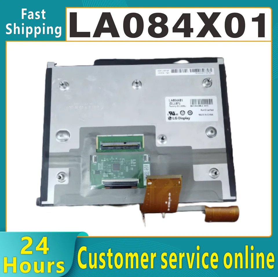차량터치 스크린 LCD 디스플레이 무선 내비게이션 터치 Uconnect LA084X01 17-21 교체