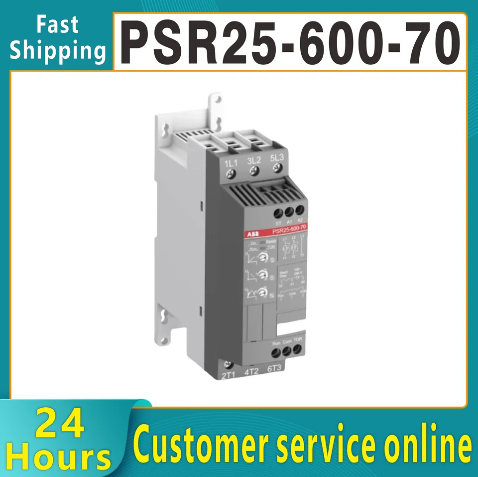오리지널 ABB 컴팩트 소프트 스타터 PSR25-600-70 AC208-600V 11kW