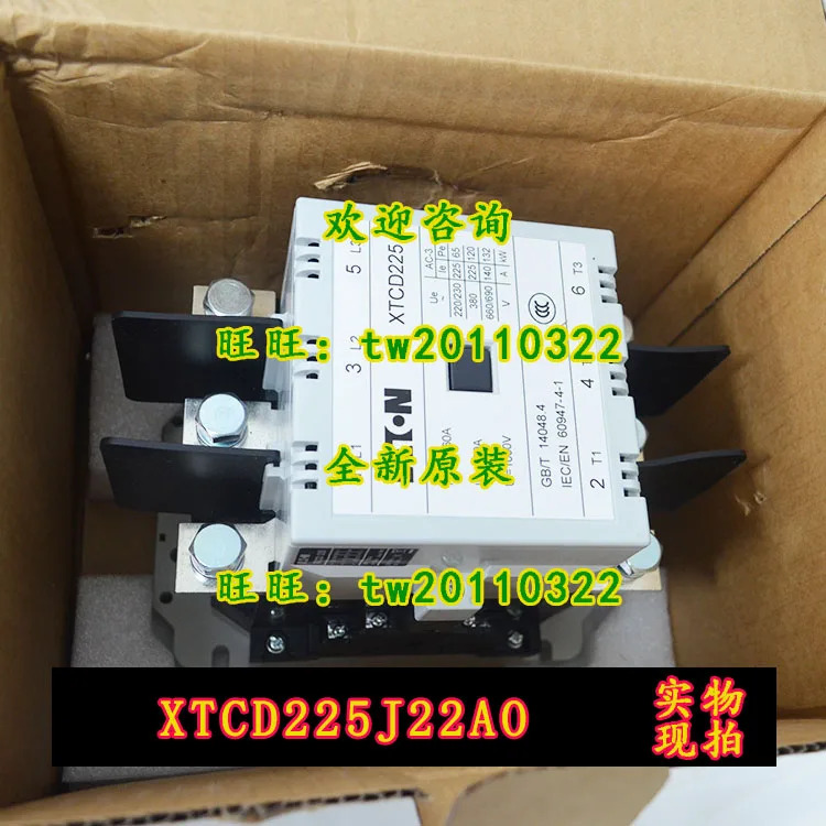 물리적 미국 이튼 ETN 뮬러 접촉기 XTCD225J22AO