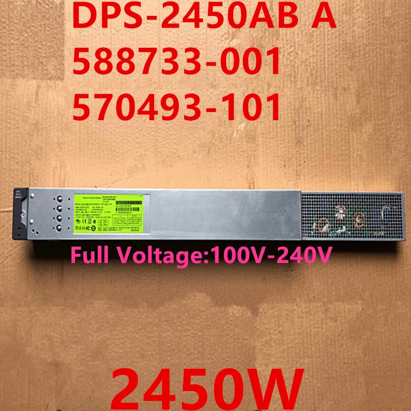 hp호환 C7000 2450W 전원공급장치 DPS-2450AB A HSTNS-PD16 588733-001 570493-101 거오리지널 PSU